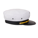 Adult Yacht Boat Captain Hat Navy Cap Ship Sailor Cosplay Party Costume Prop
