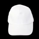 Men Women Adjustable Polyester Baseball Golf Cap Hat Sports Accessories White