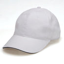 Men Women Adjustable Polyester Baseball Golf Cap Hat Sports Accessories White