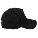 Men Women Adjustable Polyester Baseball Golf Cap Hat Sports Accessories Black