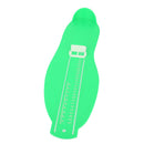 Men Women Plastic Foot Measuring Tool Shoe Gauge Ruler Fitting Device Green 33.8x10.9x3.6cm
