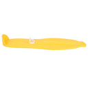 Men Women Plastic Foot Measuring Tool Shoe Gauge Ruler Fitting Device Yellow 33.8x10.9x3.6cm