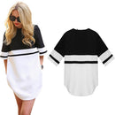Women Fashionable Short Sleeves Bodycon Dress Wedding Evening Party Cocktail Supplies XL