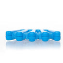 Plastic Hair Braiding Tool Holder Hair Clip Hair Accessories Styling Tool Blue 13.5x1.3cm