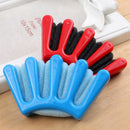 Plastic Hair Braiding Tool Holder Hair Clip Hair Accessories Styling Tool Blue 13.5x1.3cm