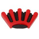 Plastic Hair Braiding Tool Holder Hair Clip Hair Accessories Styling Tool Red 13.5x1.3cm