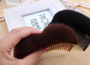 Women Plastic Volume Bouffant Beehive Hair Shaper Styling Tools Coffee