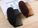 Women Plastic Volume Bouffant Beehive Hair Shaper Styling Tools Coffee