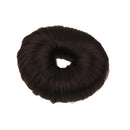 Women Girls Fashionable DIY Hair Styling Fashion Hair Doughnut Bun Ring Shaper Hair Donut Style Updo Black