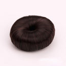 Women Girls Fashionable DIY Hair Styling Fashion Hair Doughnut Bun Ring Shaper Hair Donut Style Updo Black
