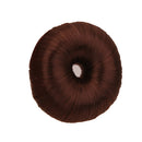 Women Girls Fashionable DIY Hair Styling Fashion Hair Doughnut Bun Ring Shaper Hair Donut Style Updo Red Brown