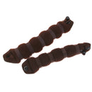 Lightweight Comfortable Sponge Hair Bun Maker Former Ring Styling Tool Coffee PACK OF 2PCS