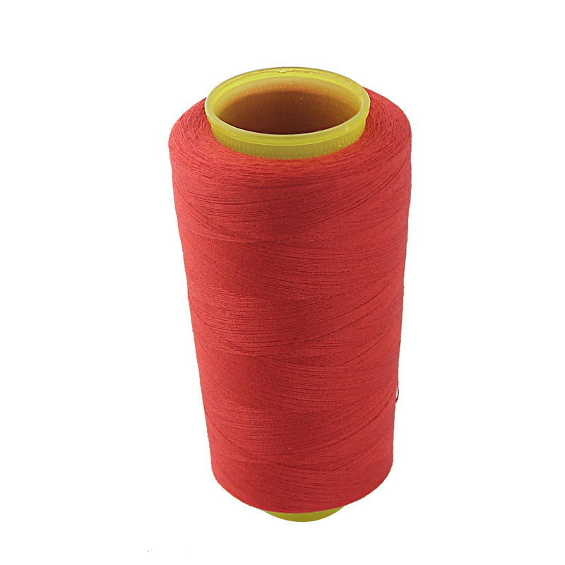 1 Spool Of Polyester Sewing Thread For Sewing Machine Garment Making Bedsheet Lining Thread 40S/2 Red