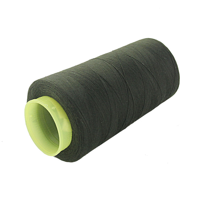 1 Spool Of Polyester Sewing Thread For Sewing Machine Garment Making Bedsheet Lining Thread 40S/2 Army Green