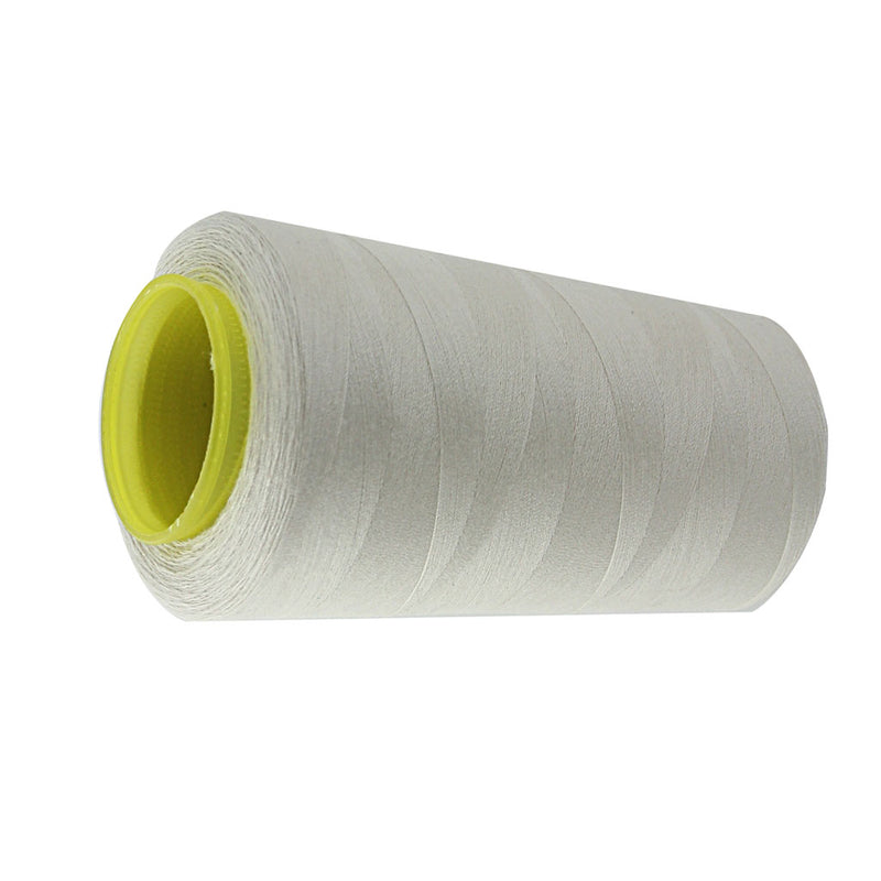 1 Spool Of Polyester Sewing Thread For Sewing Machine Garment Making Bedsheet Lining Thread 40S/2 Beige