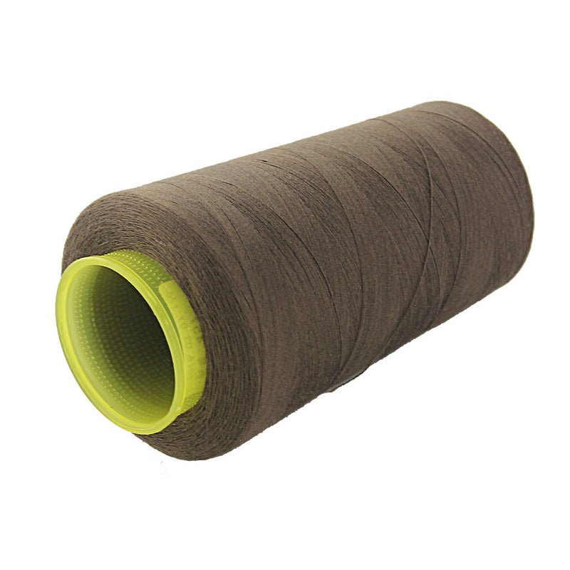 1 Spool Of Polyester Sewing Thread For Sewing Machine Garment Making Bedsheet Lining Thread 40S/2 Coffee