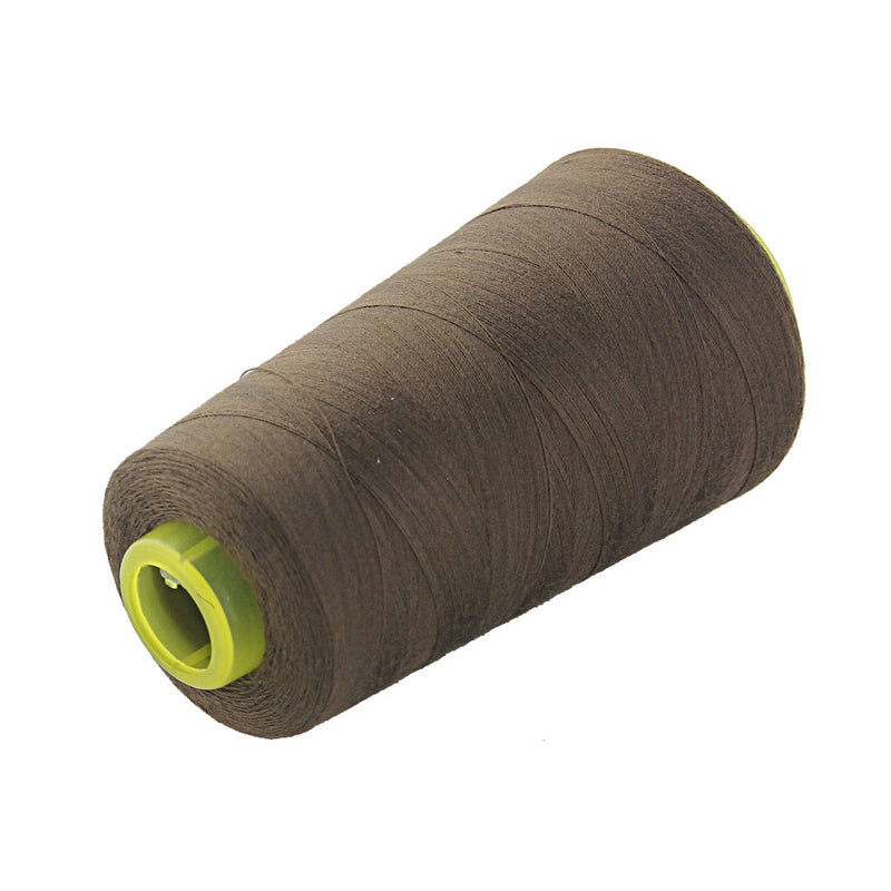 1 Spool Of Polyester Sewing Thread For Sewing Machine Garment Making Bedsheet Lining Thread 40S/2 Coffee