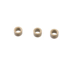 Set Of 500PCS Soft Lined Micro Rings Headwear Hair Extensions Accessory Beige 5mm