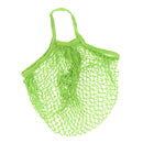 Portable Reusable Shopping Cotton Blend Mesh 10KG Bearing Weight Bag Hanging Accessory Green