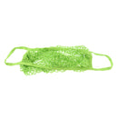 Portable Reusable Shopping Cotton Blend Mesh 10KG Bearing Weight Bag Hanging Accessory Green