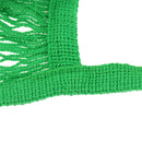 Portable Reusable Shopping Cotton Blend Mesh 10KG Bearing Weight Bag Hanging Accessory Green