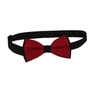Mens Adjustable Dacron Bowtie Wedding Prom Party Formal Events Balls Supplies Red & Black