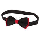 Mens Adjustable Dacron Bowtie Wedding Prom Party Formal Events Balls Supplies Red & Black