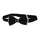 Mens Adjustable Dacron Bowtie Wedding Prom Party Formal Events Balls Supplies White & Black