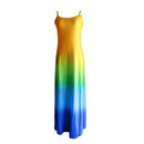 Women Fashionable Casual Polyester Maxi Dress Summer Party Beach Cocktail Accessories L