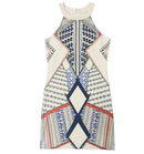 Women Fashionable Casual Polyester Sleeveless Mini Dress Summer Party Beach Cocktail Accessories XL