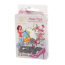 20pcs Black High Heel Shoes Tips Replacements Repair Stilettos 611B