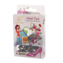 20pcs Black High Heel Shoes Tips Replacements Repair Stilettos 612A