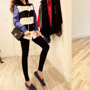 Stretchable Soft Comfortable Cotton Blend Leggings Pants Trousers Tights Black
