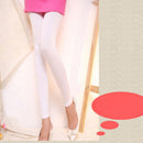 Stretchable Soft Comfortable Cotton Blend Leggings Pants Trousers Tights White
