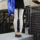 Stretchable Soft Comfortable Cotton Blend Leggings Pants Trousers Tights Light Grey