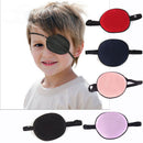 Kids Baby Comfortable Wear Silk Replaceable Adjustable Corsair Amblyopia Eye Patch Eyeshade Light Pink