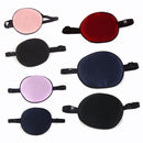 Kids Baby Comfortable Wear Silk Replaceable Adjustable Corsair Amblyopia Eye Patch Eyeshade Burgundy