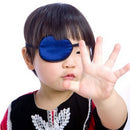 Kids Baby Comfortable Wear Silk Replaceable Adjustable Corsair Amblyopia Eye Patch Eyeshade Burgundy