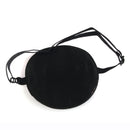 Kids Baby Comfortable Wear Silk Replaceable Adjustable Corsair Amblyopia Eye Patch Eyeshade Dark Blue