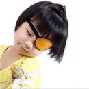 Kids Baby Comfortable Wear Silk Replaceable Adjustable Corsair Amblyopia Eye Patch Eyeshade Dark Blue