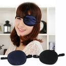 Adults Fashionable Comfortable Wear Silk Replaceable Adjustable Corsair Amblyopia Eye Patch Eyeshade Black