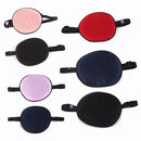 Adults Fashionable Comfortable Wear Silk Replaceable Adjustable Corsair Amblyopia Eye Patch Eyeshade Black