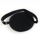 Adults Fashionable Comfortable Wear Silk Replaceable Adjustable Corsair Amblyopia Eye Patch Eyeshade Black