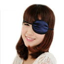Adults Fashionable Comfortable Wear Silk Replaceable Adjustable Corsair Amblyopia Eye Patch Eyeshade Black