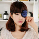 Adults Fashionable Comfortable Wear Silk Replaceable Adjustable Corsair Amblyopia Eye Patch Eyeshade Black
