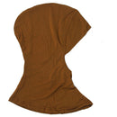 Muslim Women Fashion Clothing Elegant Islamic Ninja Hijab Underscarf Inner Cap Long Shawl Wrap Headwear Accessory Camel Color