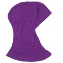 Muslim Women Fashion Clothing Elegant Islamic Ninja Hijab Underscarf Inner Cap Long Shawl Wrap Headwear Accessory Purple