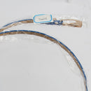 Adjustable Elastic Skinny Buckle Elegant Waistband Waist Belt for Women Girls Clothing Fashion Accessory Gem Blue