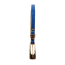Adjustable Elastic Skinny Buckle Elegant Waistband Waist Belt for Women Girls Clothing Fashion Accessory Gem Blue