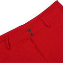 Women Fashionable Breathable Stretchable Elastic Pencil Pants Trousers Leggings Jeggings Red L